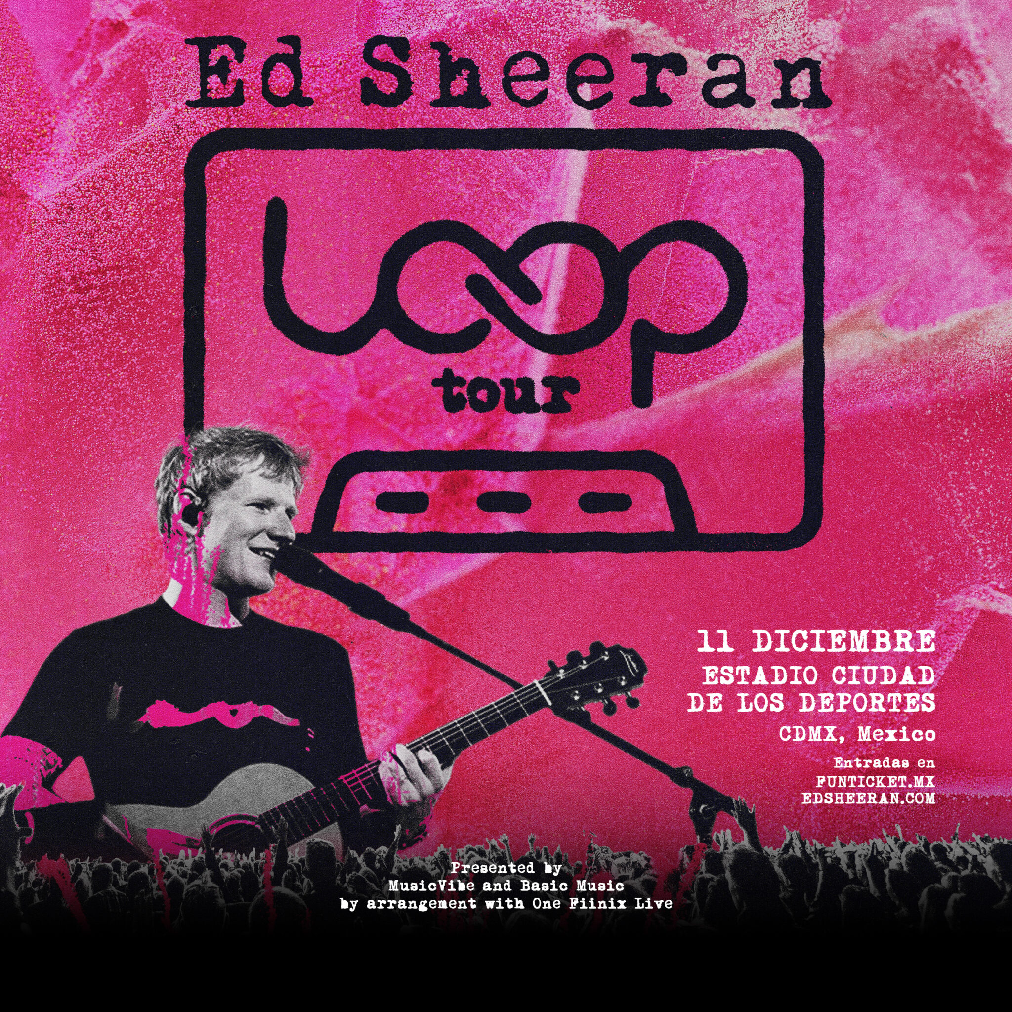 ED SHEERAN REGRESA A MÉXICO CON UN ESPECTÁCULO ÚNICO: EL “LOOP TOUR ...