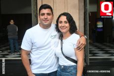 Alan Barriga y Jessica Muñoz