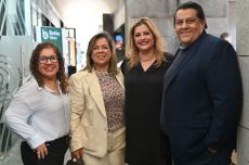 Verónica Navarrete, Diana Inzunza, Susana Urbán y Javier Galaviz