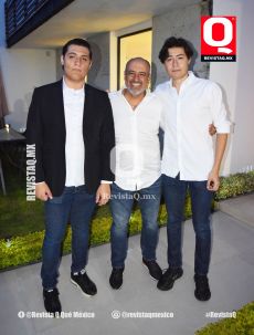 Padre e hijos, Juan Pablo Becerril, Ismael Becerril y Juan Omar Becerril