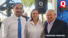 Beto Moreno, Lorena Alfaro y Luis Quiroz