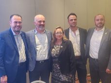 C.P. Juan Antonio Guzmpan, Gabriel Zermeño, Norma Díaz y Miguel Ángel Mata