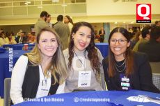 Diana Hernández, Katya Suarez y Abigail Vera