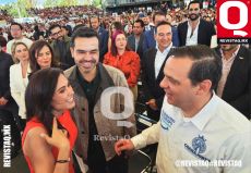 Alejandra Gutiérrez, Jorge Álvarez Máynez y 