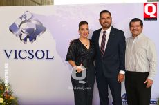 Alma Cervantes, Rodolfo Guadarrama y Jorge Cervantes