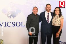 Jorge Macías, Rodolfo Guadarrama y Saira Barba