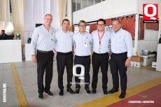 Sergio César, Mauricio Carrillo,  Alejandro Rodríguez,  Paco Luna y Enrique Milán