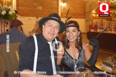 Román Corral e Itzel Galindo