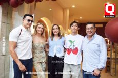 Carlos Orozco, Katerina Bystrova, Marco Sánchez, Paola Sánchez y Marco Sánchez