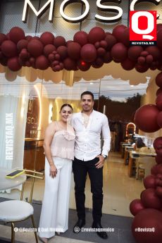 Evelin Martínez y Abraham Muñoz