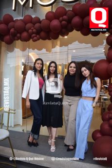 Michelle Rionda, Nallely Ramírez,  Ilse Ramírez y Carely Ponto