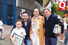 Emiliano Concha, Sebastián Concha, Eva Guerrero y Rodolfo Concha