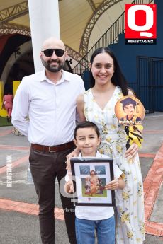 Francisco Bravo,  Santiago Alonso Bravo y Ana Cecilia Chapa