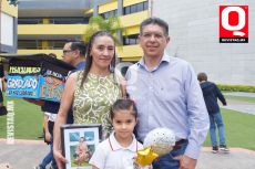 Gabriela Hernández, Rebeca Saucedo y Benjamín Saucedo