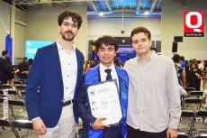 Diego Aranda, Rafael González y Óscar Velázquez