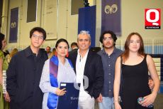 Pablo Rodea, Renata Aguado, Sergio Rodea, Diego Rodea y Emilia Vallejo