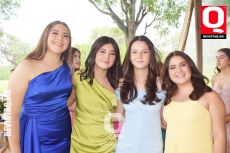 Issa Cisneros, Ángela Escalante,  Andrea Mora y Karima Ruiz