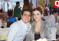 Christian Alderete y Mariela Armenta