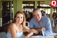 Aridna López y Miguel Pons