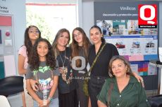 Emilia García, Sofía García,  Lorena Terrazas,  LÍa Campos, Elisa Terrazas y María Teresa Ramírez