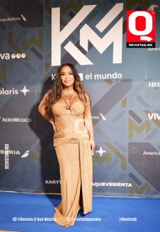Kary Torres, la anfitriona de la noche