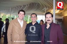 Michel Castillo,  Isaac Castro y Adan Morales