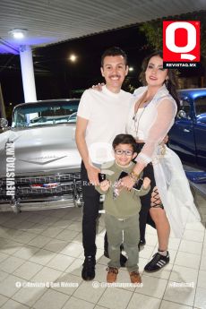 David Rodríguez, Ruben Tognola y Gabriela Villegas