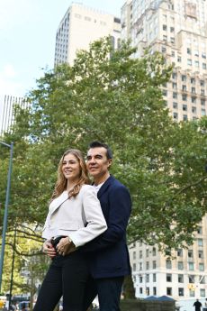 Thuany Martins y Adrián Uribe, amor del bueno