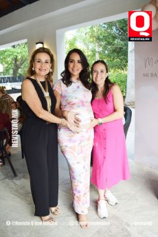 Ana María Marun Rojas, Chely Loópez y Estefania López Marún