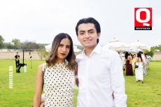 Fátima Hernández y Saúl Ramírez