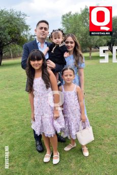 Salvador Gómez y Fernanda Montero e hijos - Padrinos