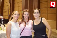 Natalia Hernández,  Luccia Macenadore y Karin Huerta