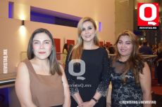 Carmen Rodríguez, Sandra Márquez y Loli Colunga