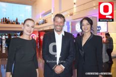 Jennifer Marcoquio, Juan Carlos Muñoz y Luisa Loza