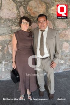 Gina García y Francisco Javier López