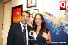 Germán Aranda y Daniela Ornelas