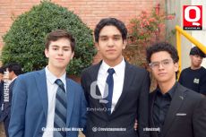 Gerardo López, Héctor Tinajero y Paolo Burunat