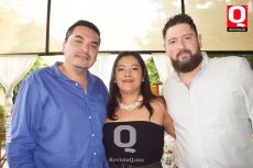 Jesús de la Rosa, Isi Peréz y Luis Sánchez
