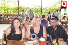 Rocío Waldo, Ana Moreno y Rodolfo Moreno