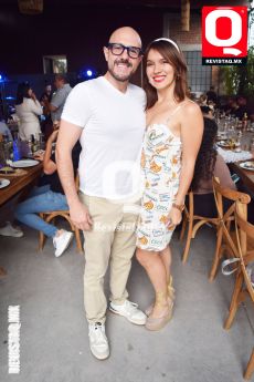 Vini Pagnussatt y Ana May Hernández.