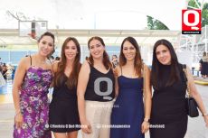 Nedi Muñoz,  Yessica Muñoz,  Gisela Romo, Claudia García y Graciela Hernández