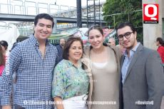 Luis Aceves,  Gaby Hernández,  Goretti Aceves y Ramón Aceves 