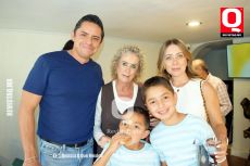 Alfonso Orozco,  Norma Revilla,  Mariano Orozco,  Alfonso Orozco y Paola Cerda