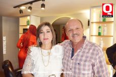 Gema Vargas y Hermann Revilla