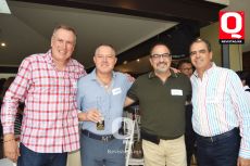 A   Miguel González, Mauricio Cervantes, Daniel Bujaidar y Toño García