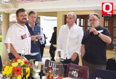 Miguel Nava, José Fox, Luis Salem y Carlos Fernández