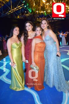Scarlet Vargas, Camila Hernández,  Dafne Gutiérrez y Fernanda Barba