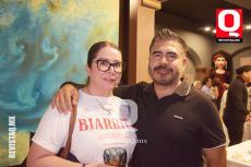 Claudia Bernardino y Guillermo Domínguez
