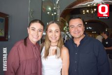 Montze Reza, Liz Revilla y Saúl Cano