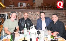 A  Fito Gómez Fox, Yamil Nassar, León Padilla y Andrés Padilla